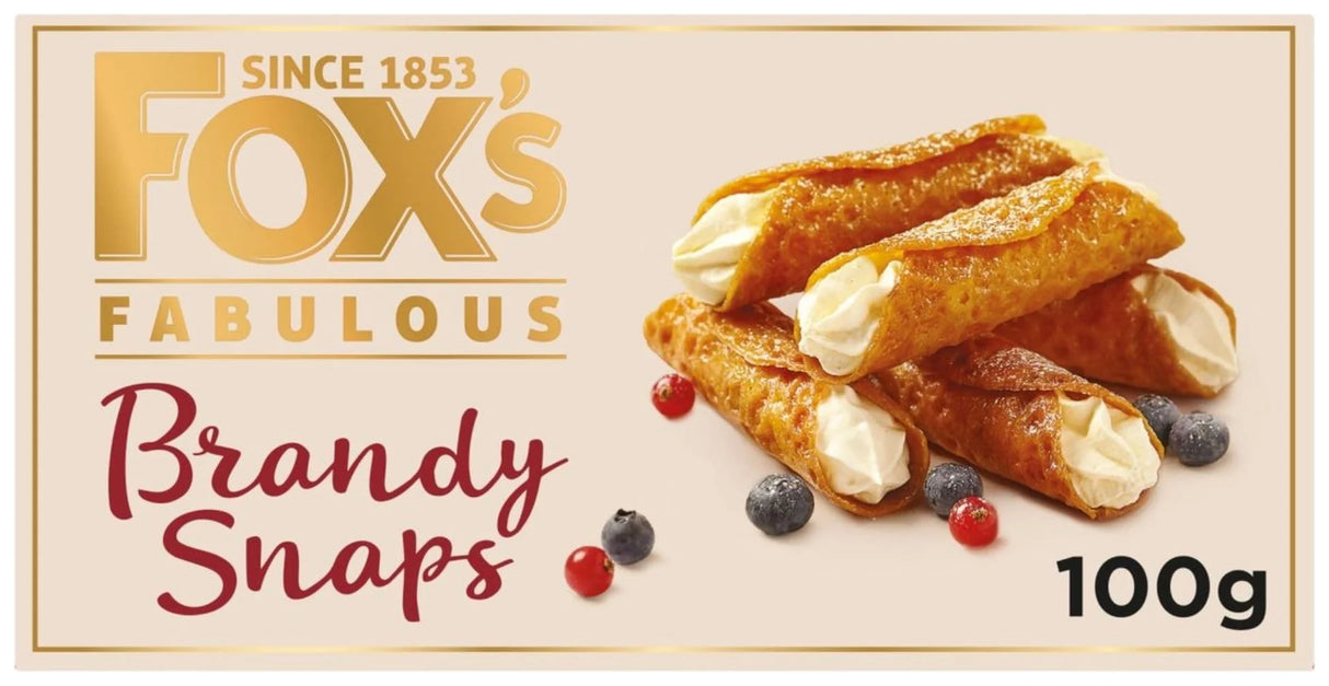 Fox'S Brandy Snaps 100G