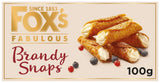 Fox'S Brandy Snaps 100G
