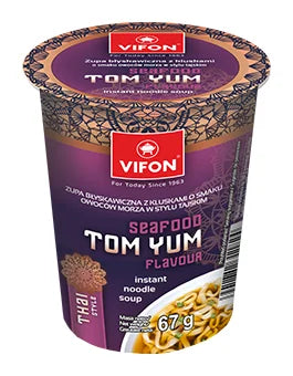 Vifon Tom Yum Flavour Cup Noodles 67G