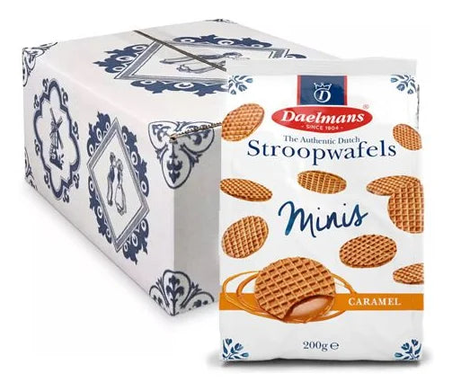 Daelmans Mini Stroopwafels 200G (Case of 10)