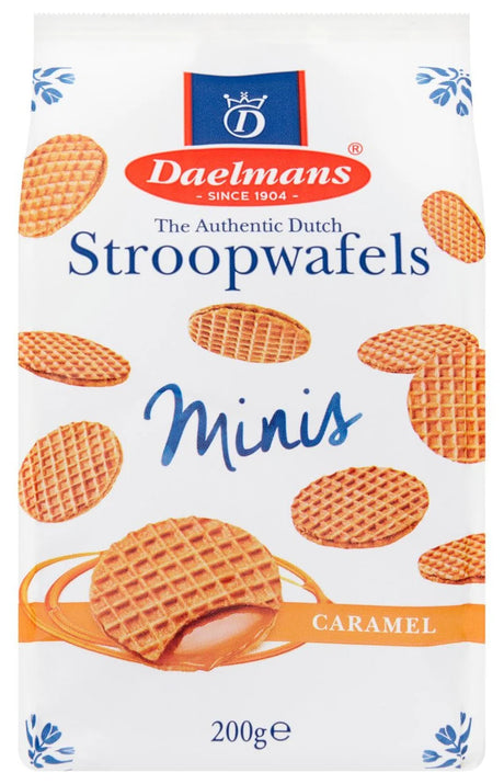 Daelmans Mini Stroopwafels 200G (Case of 10)