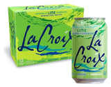 La Croix Lime Sparkling Water 12Oz (Case of 12)