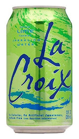 La Croix Lime Sparkling Water 12Oz (Case of 12)