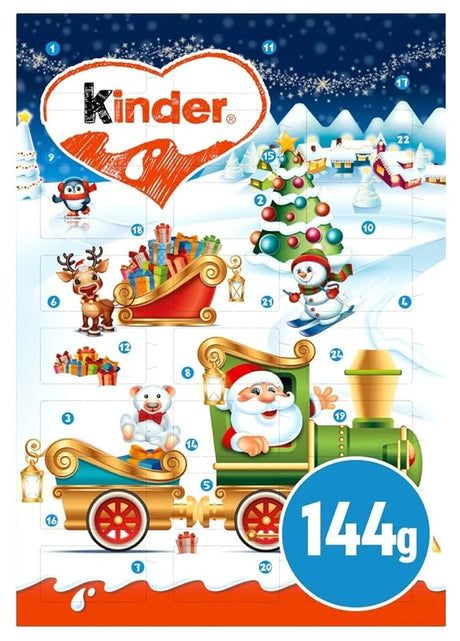 Kinder Advent Calendar 144G (Case of 18)