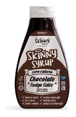 Skinny Syrup Zero Calorie Chocolate Fudge Cake Sugar Free 425Ml - World Food Shop