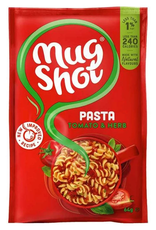Mug Shot Tomato & Herb Pasta 64G (Case of 10)