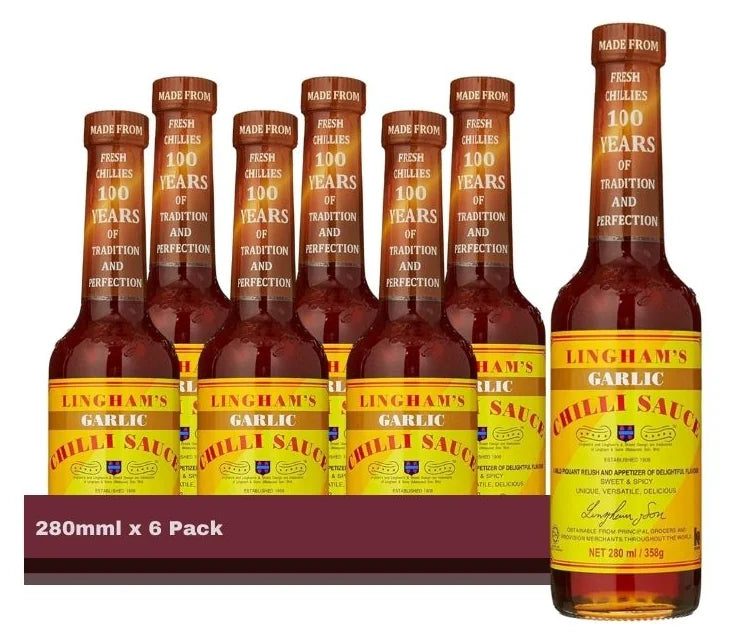 Linghams - Garlic Chilli Sauce 280Ml (Case of 6)