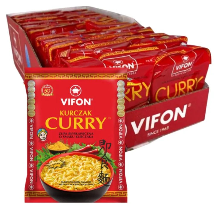 Vifon Instant Noodles Curry Chicken 70G (Case of 24)