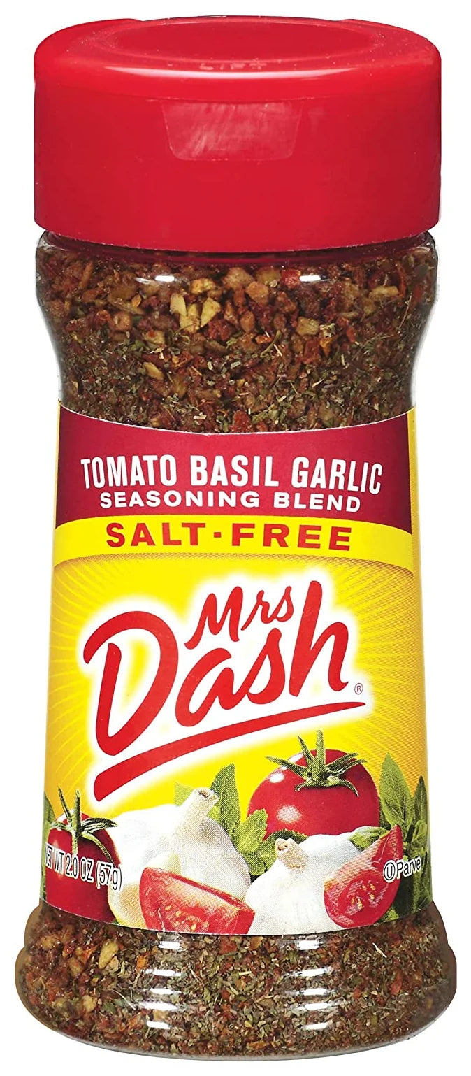Mrs Dash Tomato, Basil & Garlic Seasoning 57g (2oz) **Expiry Feb 2025**