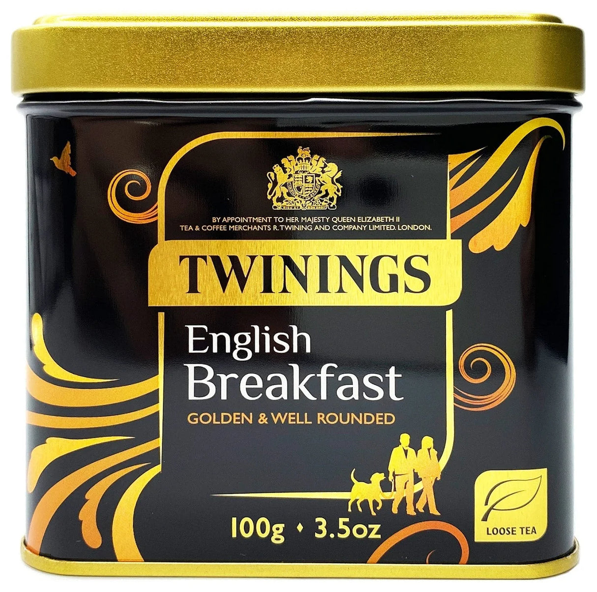 Twinings English Breakfast Loose Tin 100g **Expiry Nov 2024**