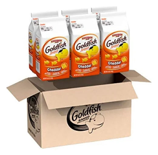 Goldfish Crackers Cheddar 187G (Case of 24)