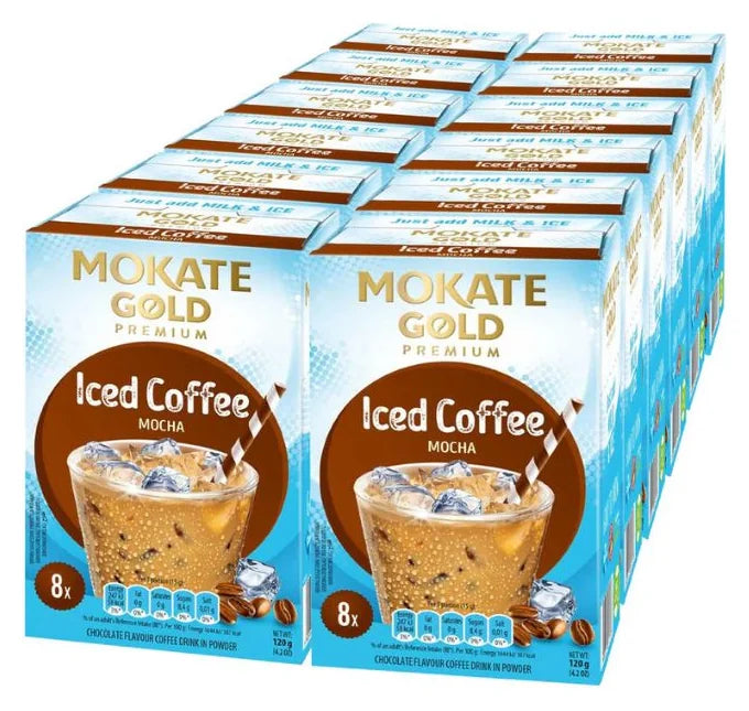 Mokate Iced Coffee Mocha 8 X 15G (Case of 12)