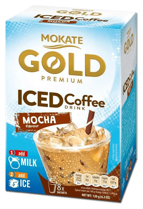 Mokate Iced Coffee Mocha 8 X 15G - World Food Shop