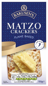 Rakusen's Matzo Crackers 150G **Expiry Jan 2025**