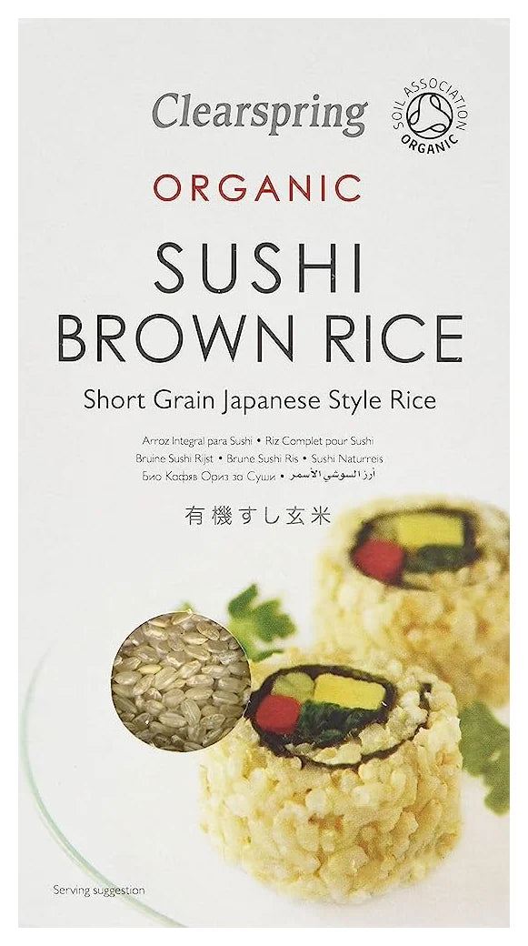 Clearspring Sushi Brown Rice 500G **Expiry Nov 2024**