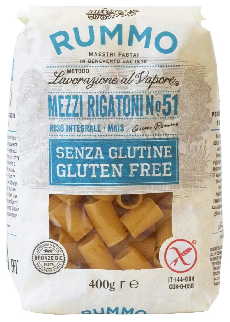 Rummo Mezzi Rigatoni N51 400G (Case of 12)
