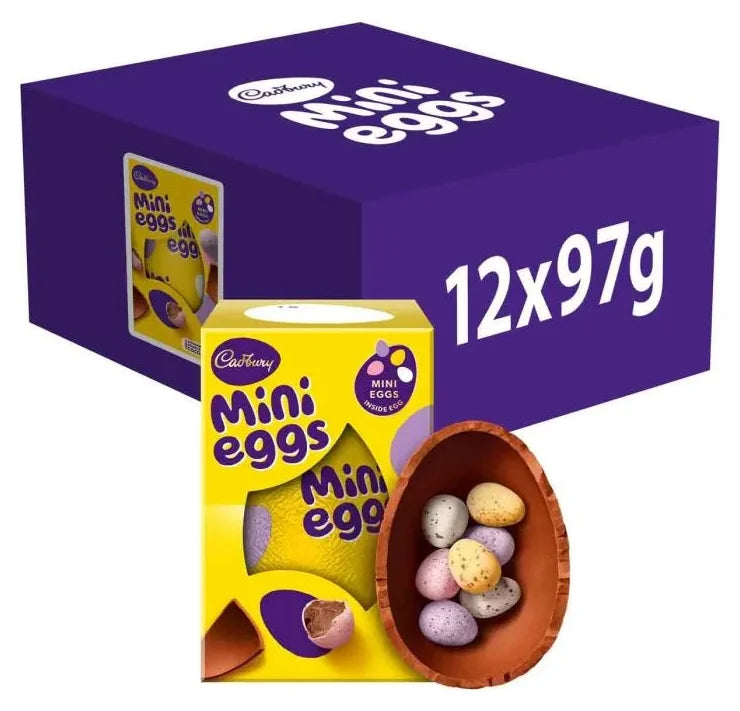 Cadbury Mini Eggs Easter Egg 97G (Case of 12)