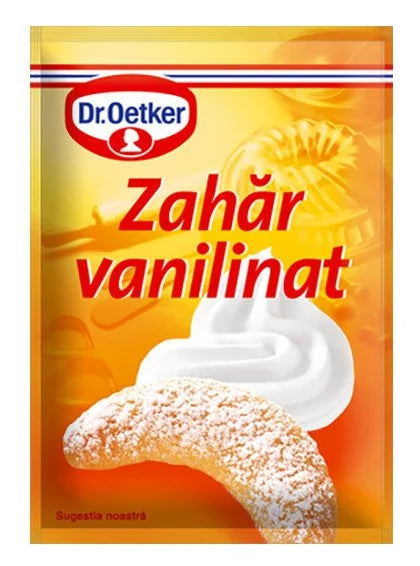 Dr Oetker Vanilla Sugar (Zahar Vanlinat) 8G (Case of 50)