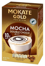 Mokate Gold Premium Mocha Double Choco 10X14G (Case of 12)