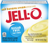 Jell-O Sugar Free Banana Cream Pudding Mix 0.9oz