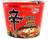 Nongshim Big Bowl Noodle (Shin) 114G - World Food Shop