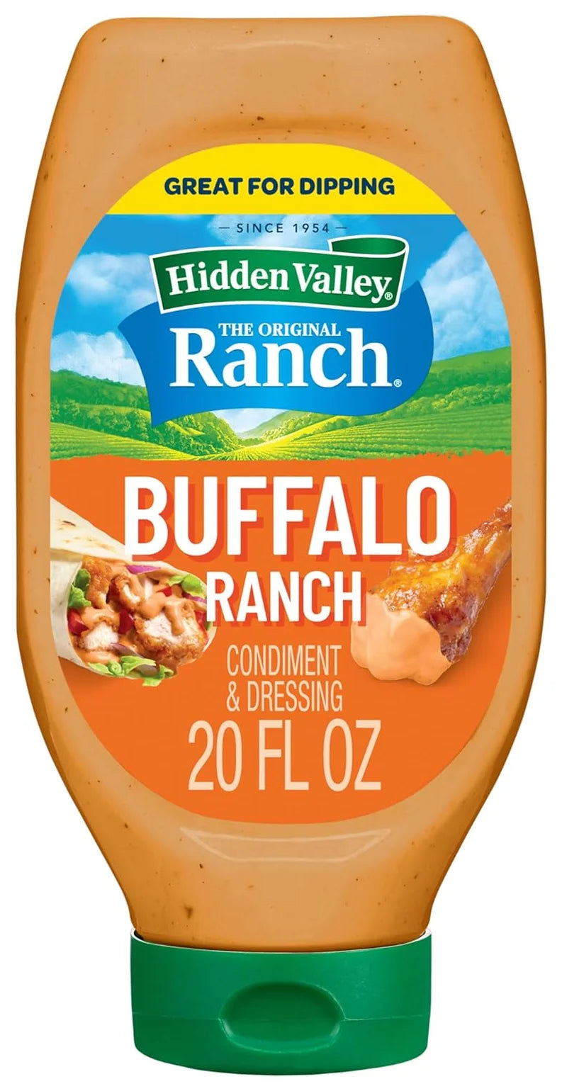 Hidden Valley The Buffalo Ranch Condiment & Dressing 591ml (20 Oz)