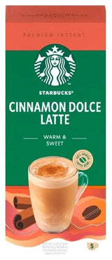 Starbucks Premium Instant Cinnamon Dolce Latte (5x23.5G) Case of 6