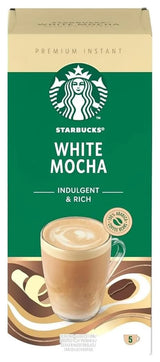 Starbucks Premium White Chocolate Mocha (5x24G) Case of 6
