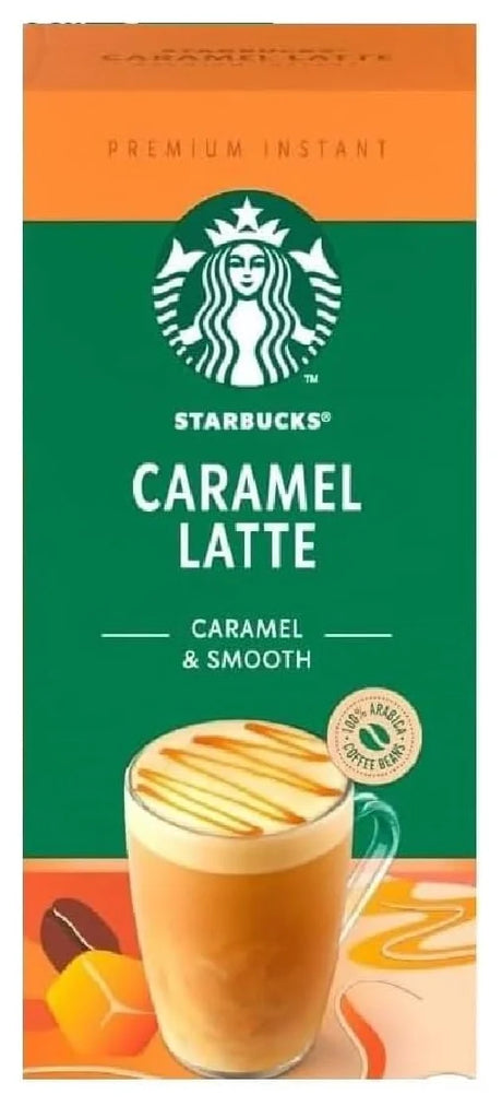 Starbucks Premium Caramel Latte Sachets (5x23G) Case of 6