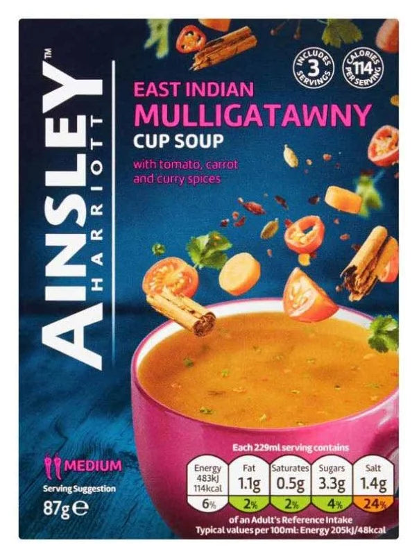 Ainsley Harriott East Indian Mulligatawny Cup 87G - World Food Shop