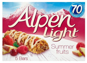Alpen Light Summer Fruits Cereal Bar 5x95g - World Food Shop