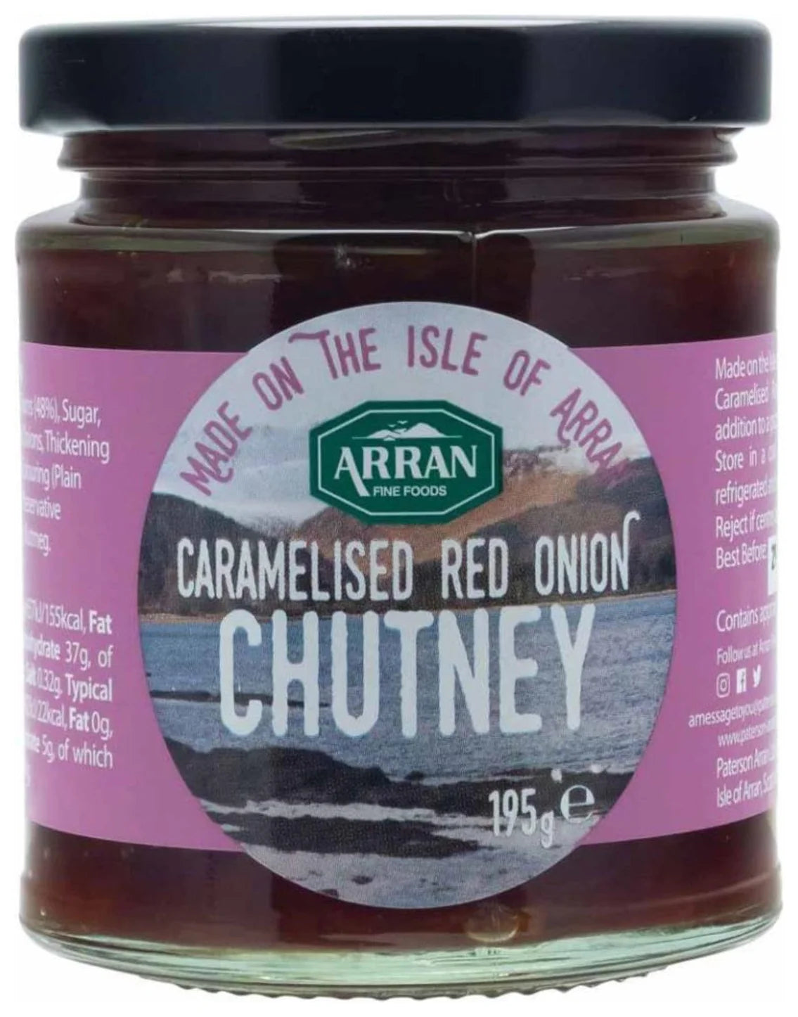 Arran Caramelised Red Onion Chutney 195G