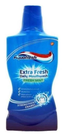 Aquafresh Mouthwash Fresh & Minty 500ml