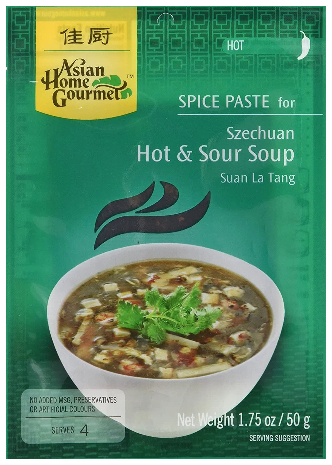 Asian Home Gourmet Szechuan Hot & Sour Soup Paste 50G