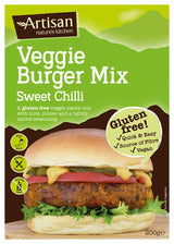 Artisan Grains Sweet Chilli Veggie Burger Mix 200G