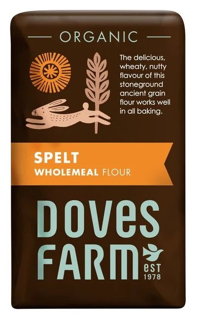 Doves Farm Spelt Wholemeal Flour 1KG