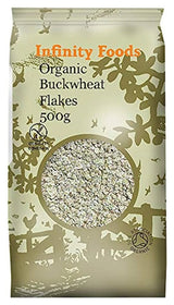 Infinity Foods Buckwheat Flakes Gluten Free 500G