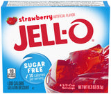 Jell-O Sugar Free Strawberry Gelatin 0.3oz