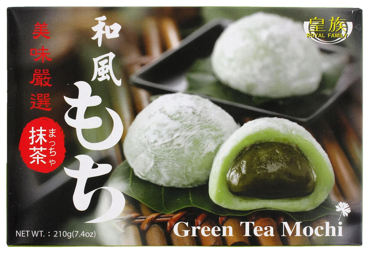 Royal Family Green Tea Mochi 6 Pieces (210G)
