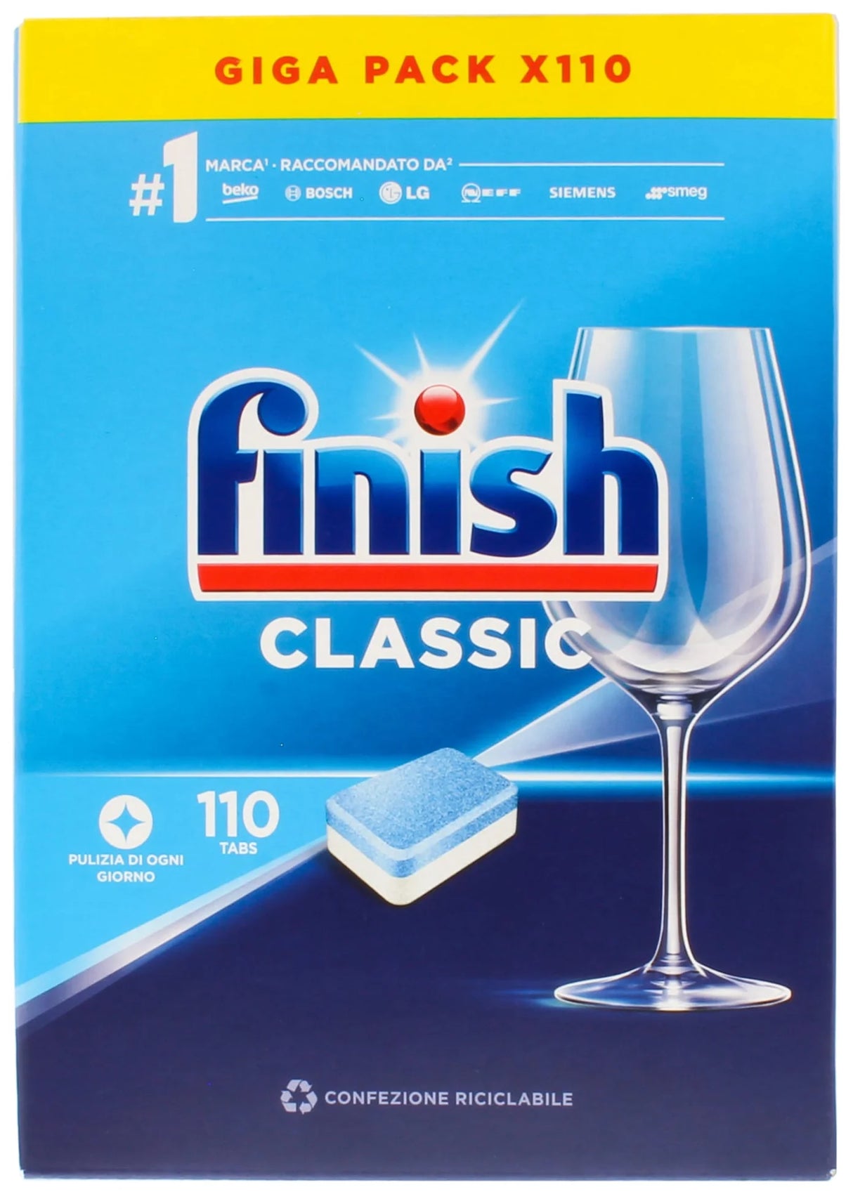 Finish Dish Wash Tabs Classic 110s