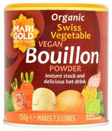 Marigold Organic Swiss Vegetable Bouillon Powder 150G
