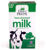 Dairy Pride Semi Skimmed UHT Milk 1L
