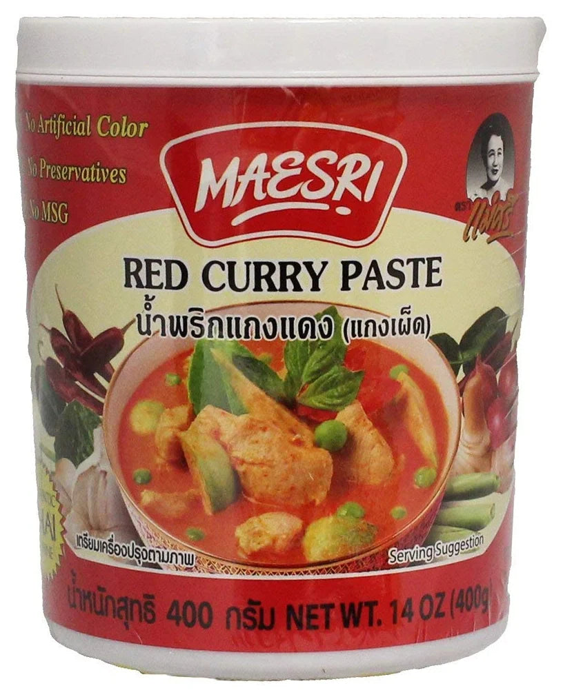 Mae Sri Curry Paste Red 400G