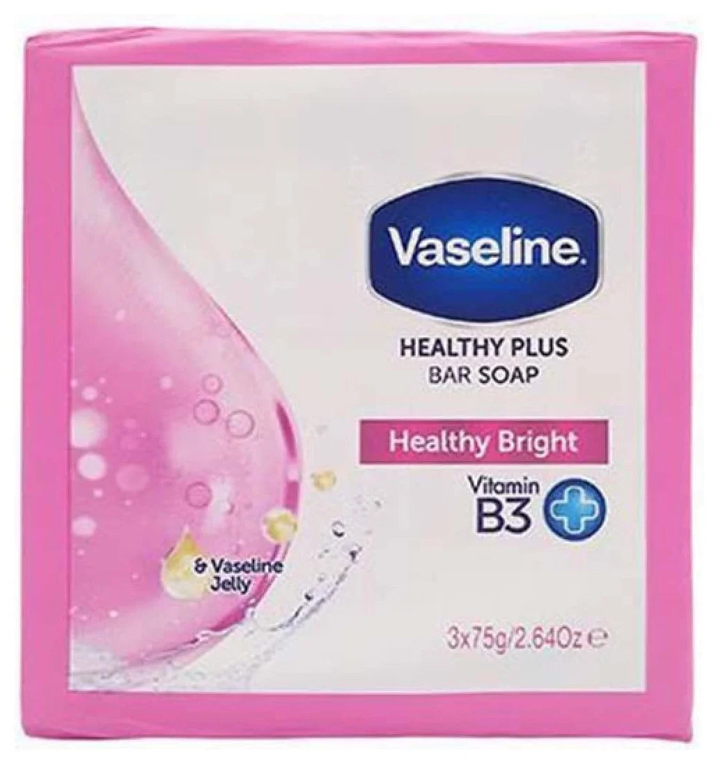 Vaseline Healthy Plus Bar Soap 3x75G