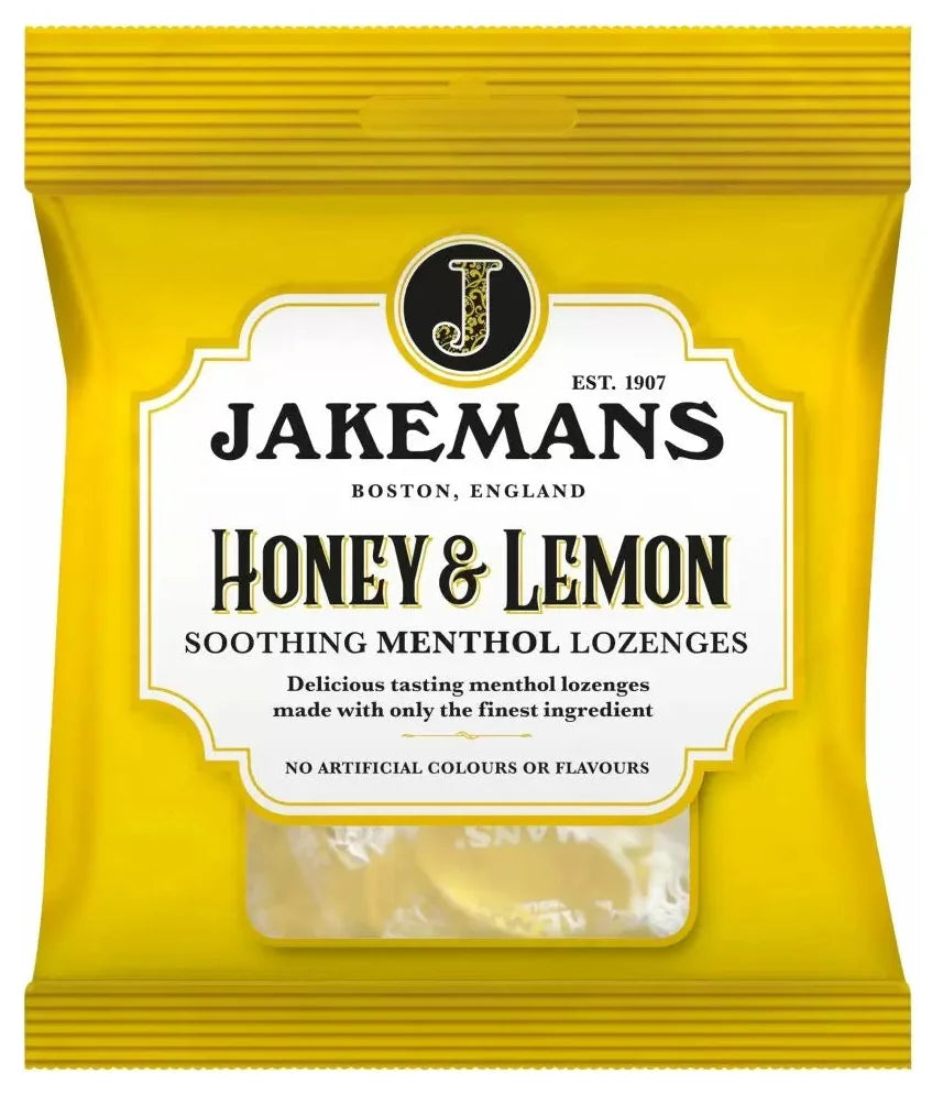 Jakemans Lozenges Honey & Lemon 73G