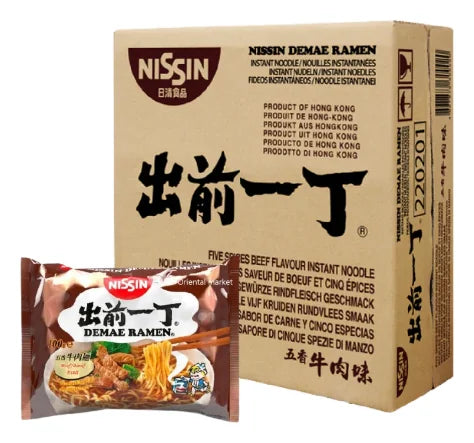 Nissin Demae Ramen Beef 100G (Case 30)
