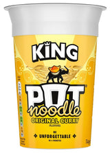 Pot Noodle King Original Curry 114G (Case 12)