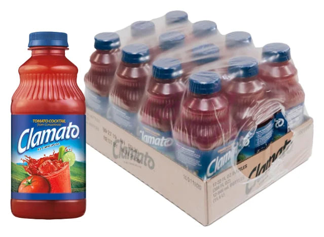 Clamato Tomato Cocktail Juice 946ML (Case 12)