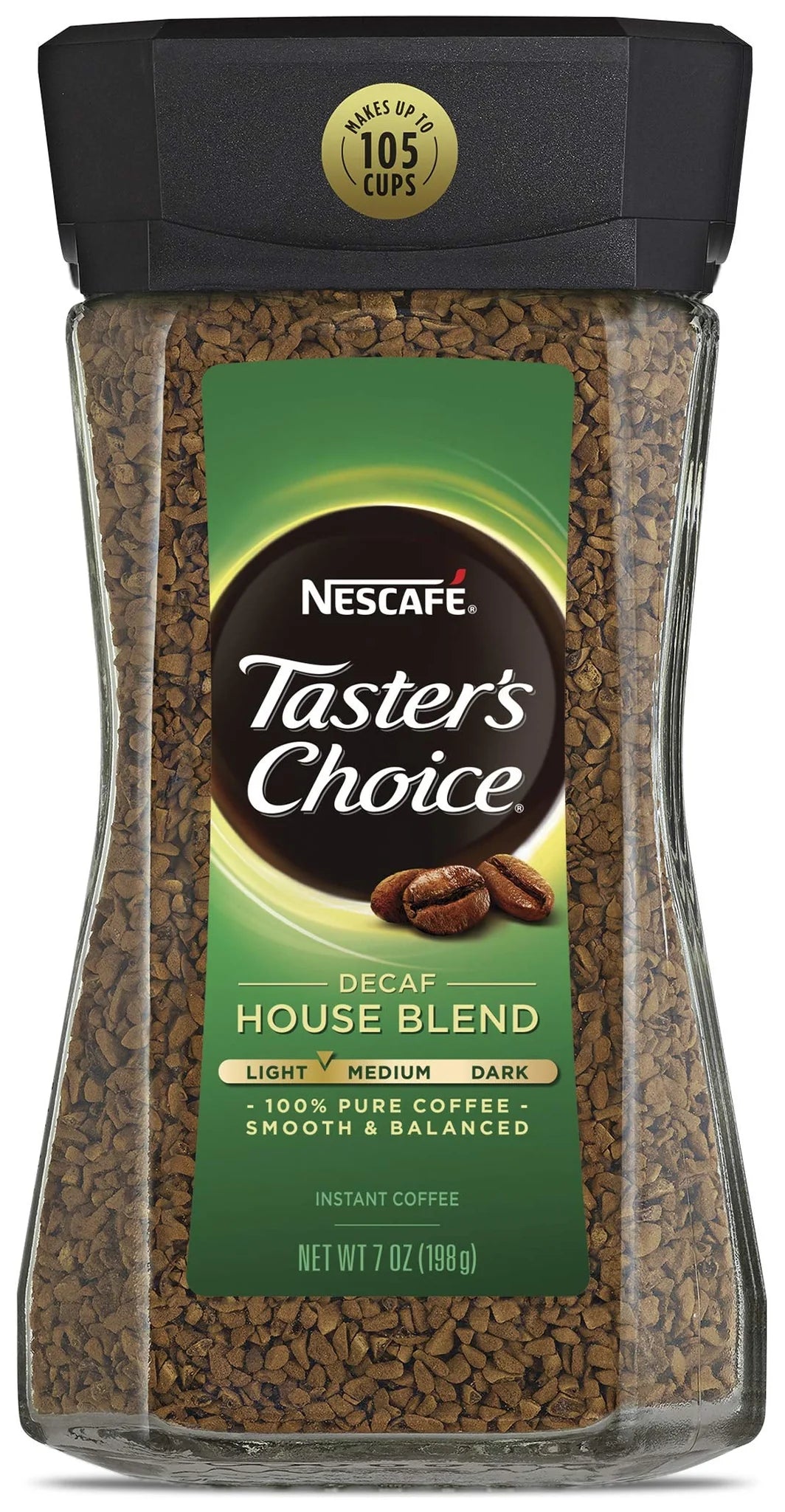 Nescafe Taster's Choice Decaf Glass 7oz