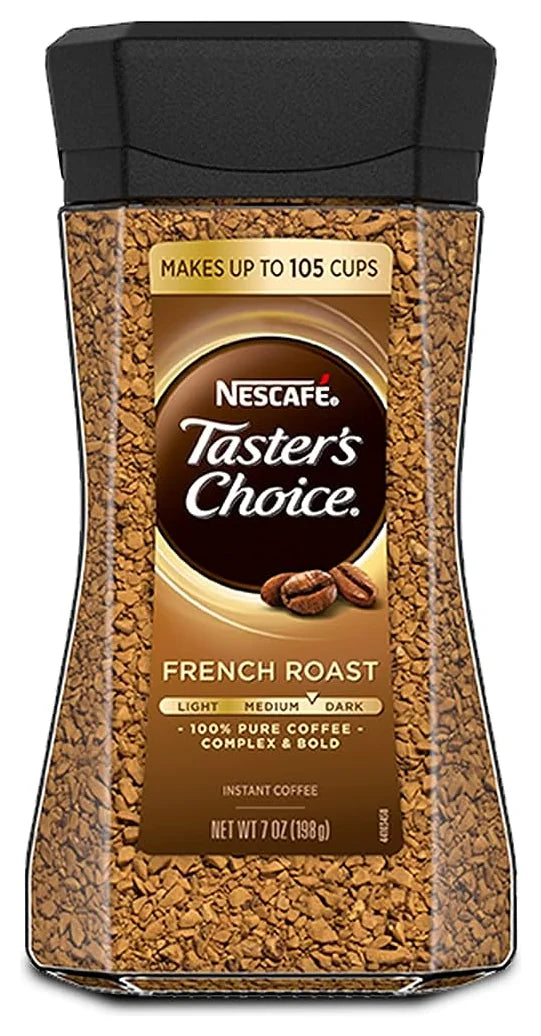 Nescafe Taster'S Choice French Roast Glass 7oz